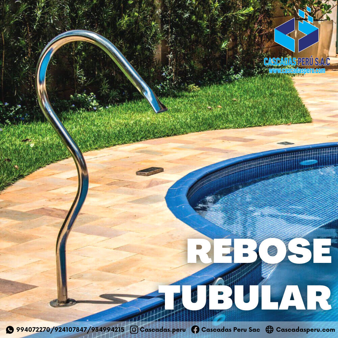 REBOSE TUBULAR, COLA DE PATO, CABEZA DE COBRA, ACCESORIOS DE PISCINA, VELO DE PISCINA, LUCES SUMERGIBLES